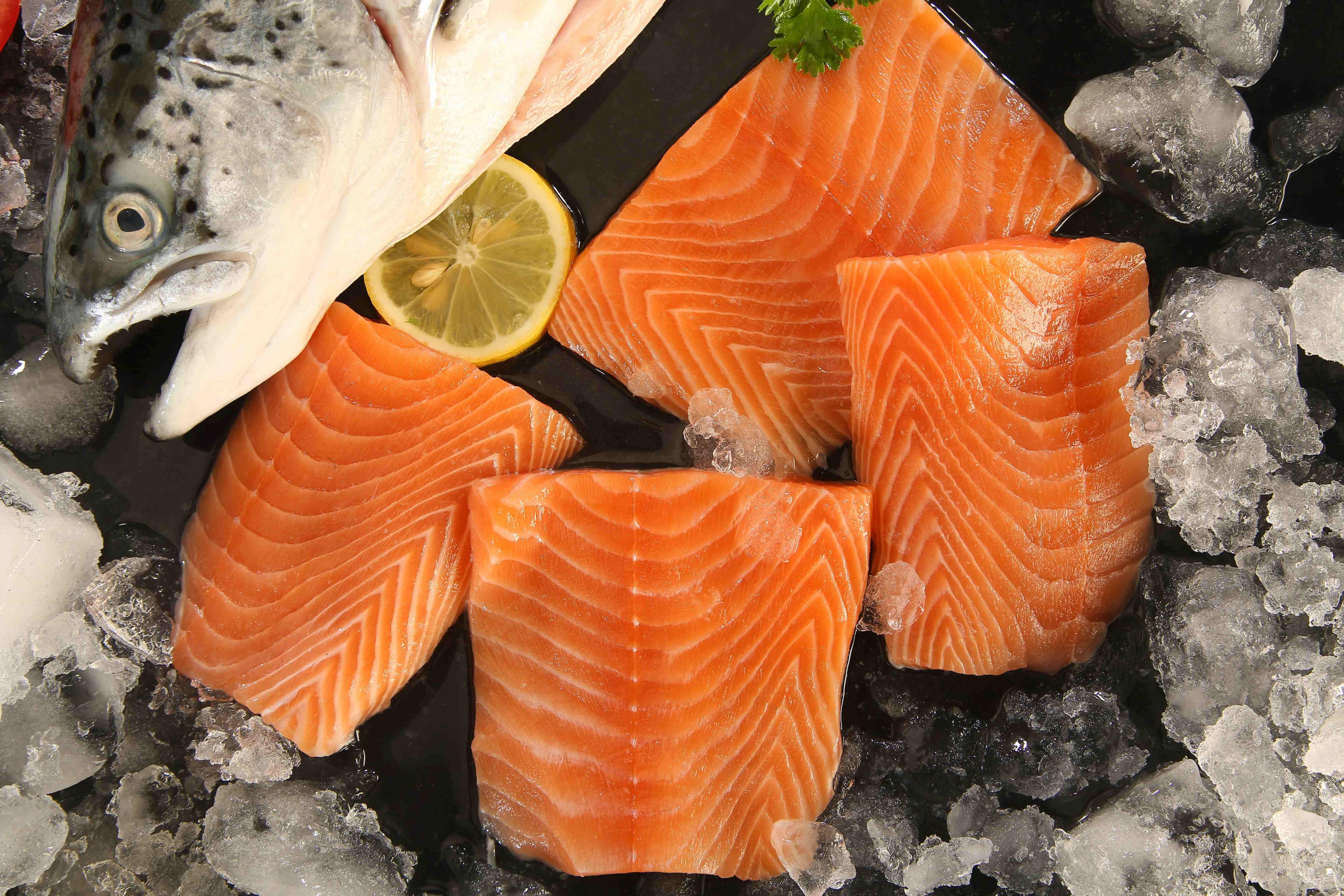 Frozen Salmon Portion / 1 kg